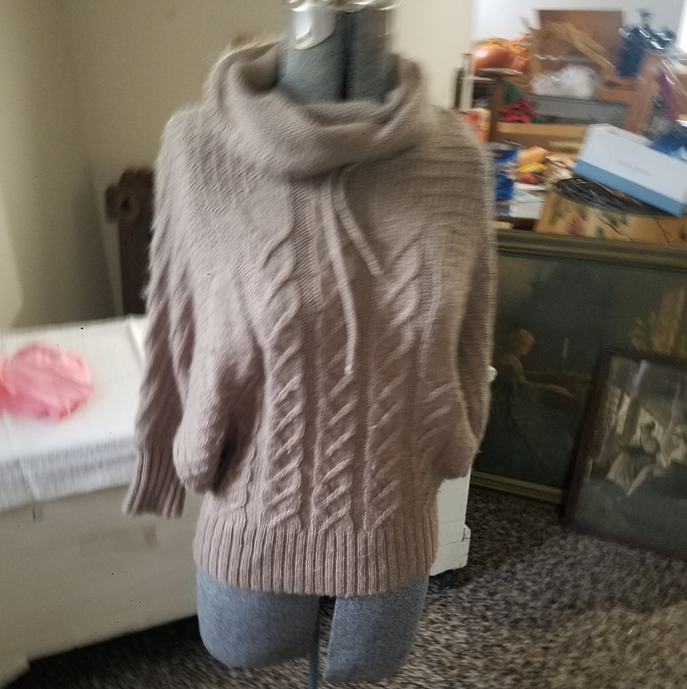 Cowl neck sweater